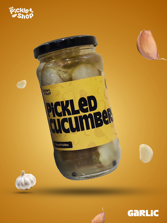 Garlic Flavor Pickled Cucumbers